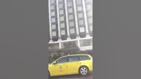 Taxi ride in Budapest