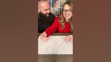Get To The End First To Win This DIY Game! #boardgames #gamenight #couple #fun