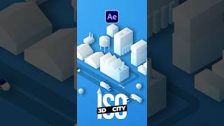 Create Isometric City Animations in After Effects #tutorial