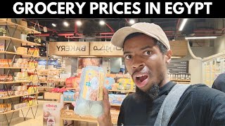 AFRICAN AMERICAN LIVING IN EGYPT GOES GROCERY SHOPPING