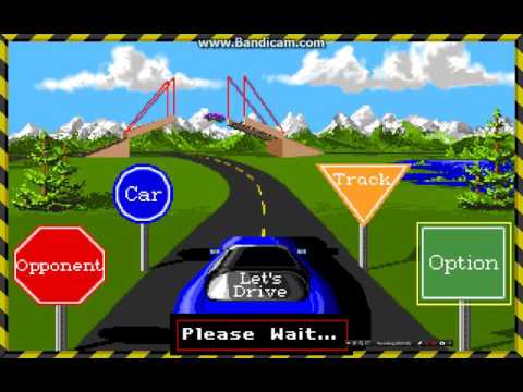 Stunts DOS game