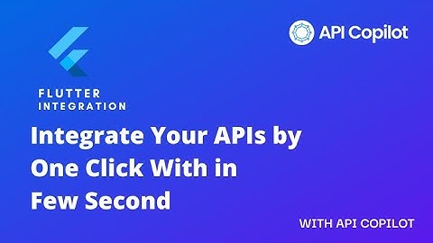 Effortless API Integration with a Single Click || Flutter || Dart