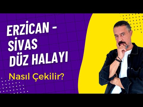 Erzincan - Sivas Düz Halayı Nasıl Çekilir? Öğrenme Garantili, Müzikli Prova, Eğitim Videosu Sizlerle