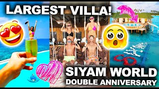 *EPIC 2023 Siyam World Upgraded Grand Water Pavilion Tour MALDIVES Party Suite Overwater Villa