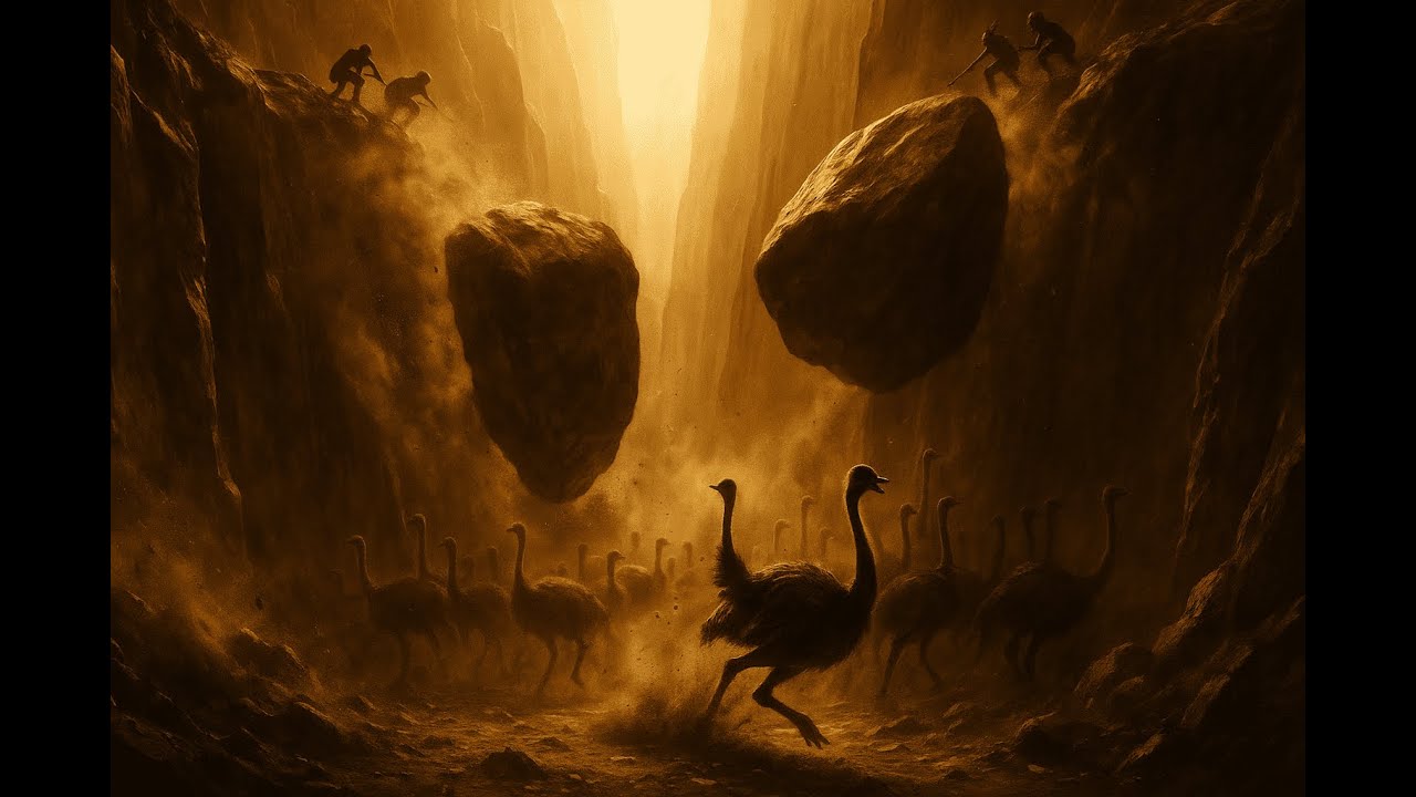One Million Years Ago: How Our Ancestors Hunted the Giants - YouTube