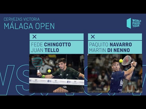 Resumen semifinal Chingotto/Tello vs Paquito/Di Nenno Cervezas Victoria Málaga Open 2021