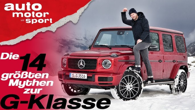 g-Class: Mercedes-Chef kündigt kleine elektrische G-Klasse an