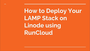 How to Setup Your LAMP Server On Linode with RunCloud.io