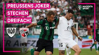 SC Preußen Münster - FC Ingolstadt 04, Highlights mit Live-Kommentar | 3. Liga | MAGENTA SPORT