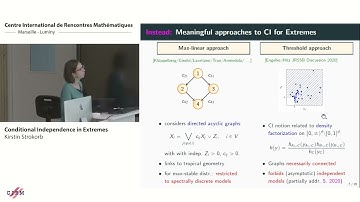 Kirstin Strokorb: Conditional Independence in Extremes