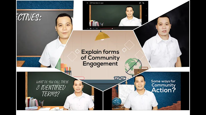 FORMS OF COMMUNITY ENGAGEMENT