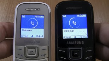 Double incoming call via Fake call at the Same Time 2 Samsung GT  E1200M