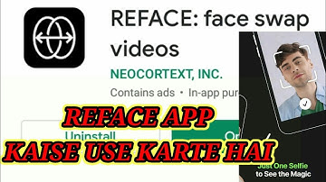Reface app kaise use karte hai How to use reface app Reface app tutorial