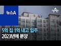 5억 집 1억 내고 입주…“지분형 적립주택 2023년 분양” | 뉴스A