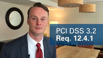 PCI DSS 3.2: Req. 12.4.1