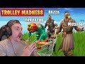 Driving Muselk & Bazza To the Depths of Insanity - Fortnite Battle Royale