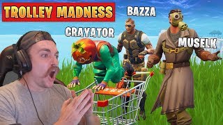 Driving Muselk & Bazza To the Depths of Insanity - Fortnite Battle Royale