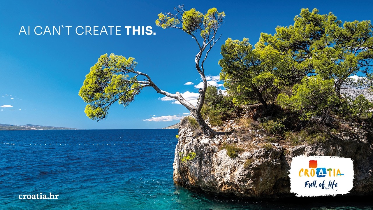 AI can’t create this. This is Croatia. And it’s full of life.