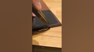 Handmade Leather ASMR Notebook Cover   Writing & Journals #leather #leathercraft #handmade #diy