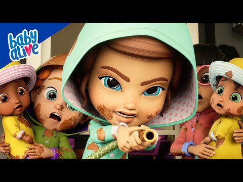 Monstro de Lama ?? Baby Alive em Português Brasil?? ??Desenhos Animados Infantil