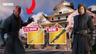 THE BEST *STAR WARS* UPDATE IN FORTNITE! (Force control, DC-15 Rifle)