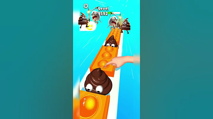 Pop Run 🔥💯 - Satisfying Android Games || #shorts #games #satisfying #cartoon #funnygames