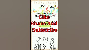 Brain Test Level 292 clean him up please.