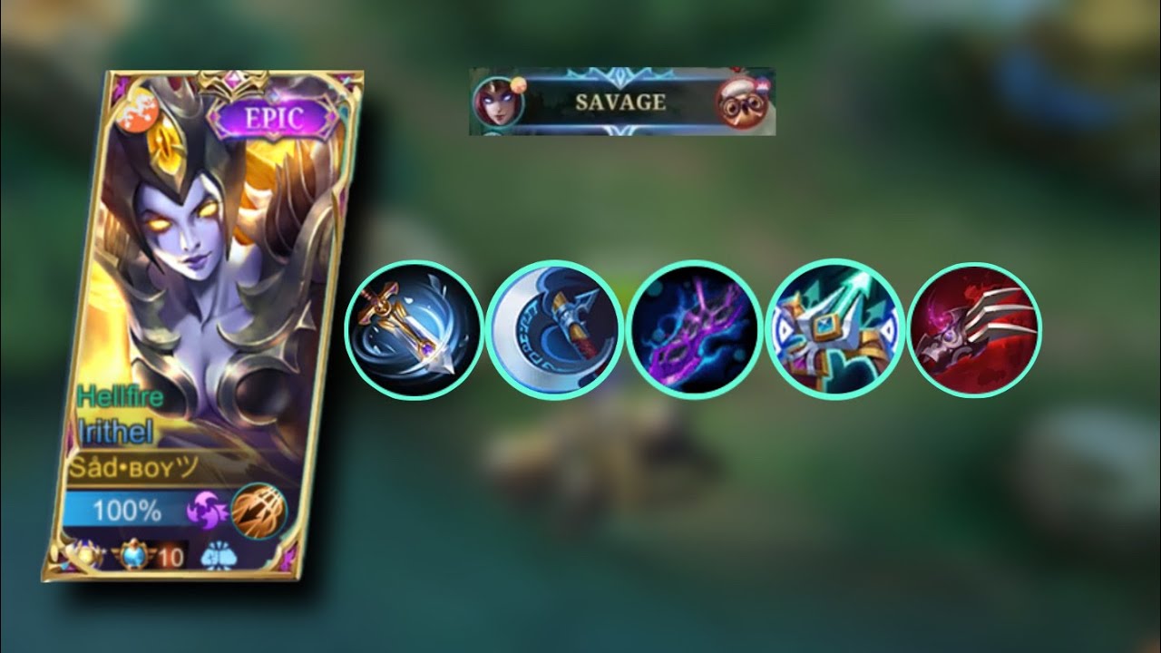 Hack Damage!! Irithel CRIT + ATK Speed Build is Deadly!! - Build Top 1 Irithel 2022-MLBB