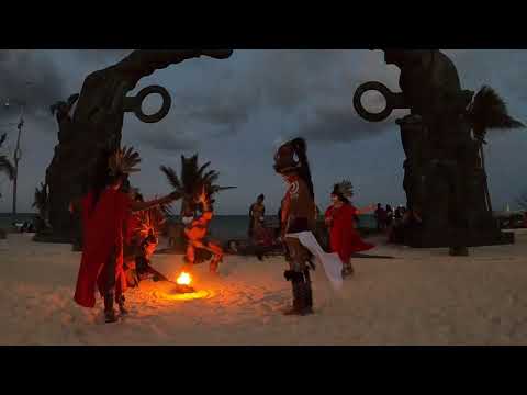 Maya original ritual dance