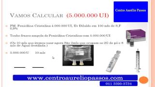 Curso de cÃ¡lculo e administraÃ§Ã£o de medicamentos