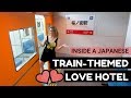 LOVE HOTEL: JAPANESE TRAIN || Sam in Osaka