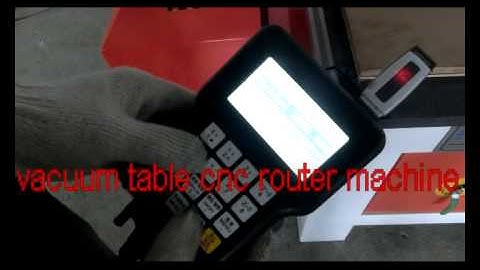 1325 vacuum table cnc router machine