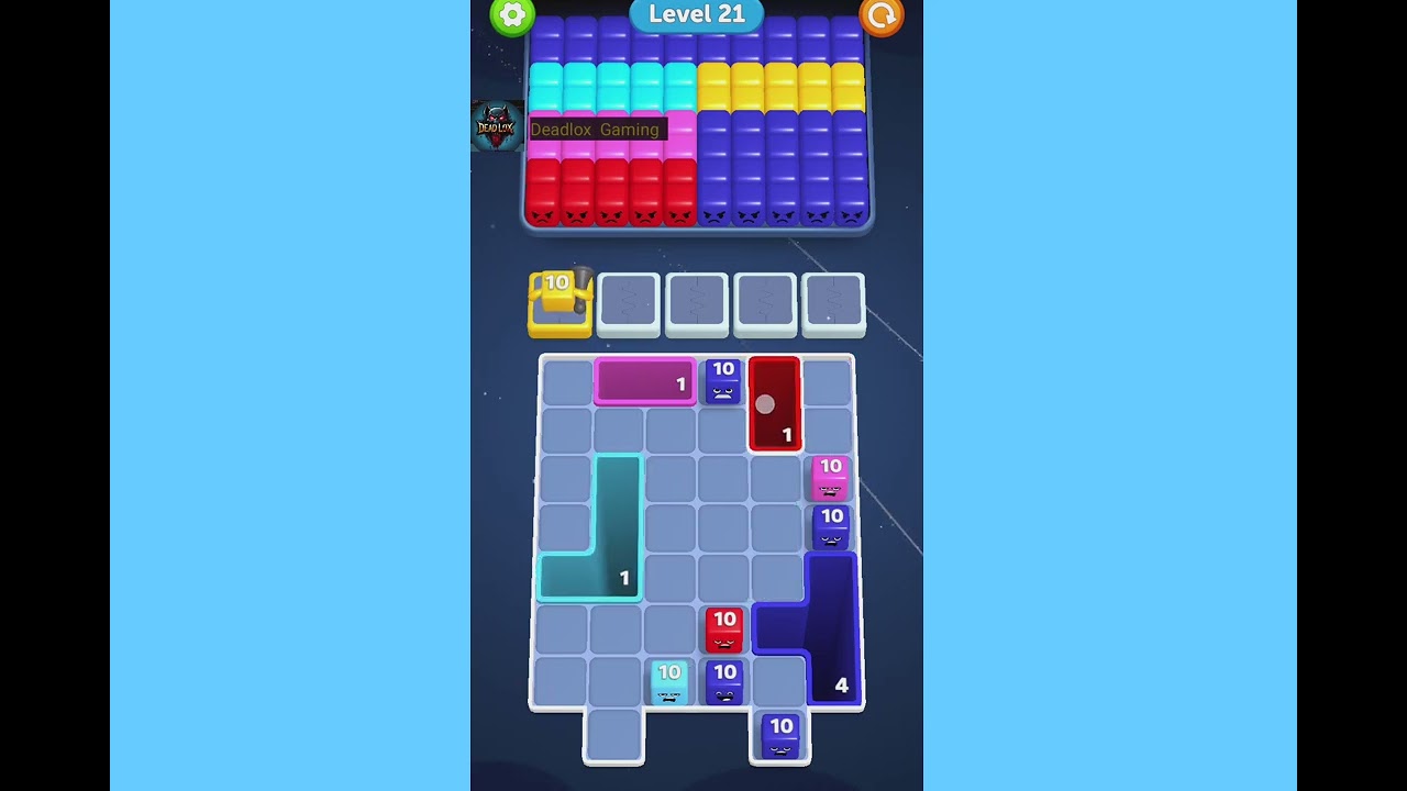 Block Blast Drop Level 21. Walkthrough Gameplay - YouTube