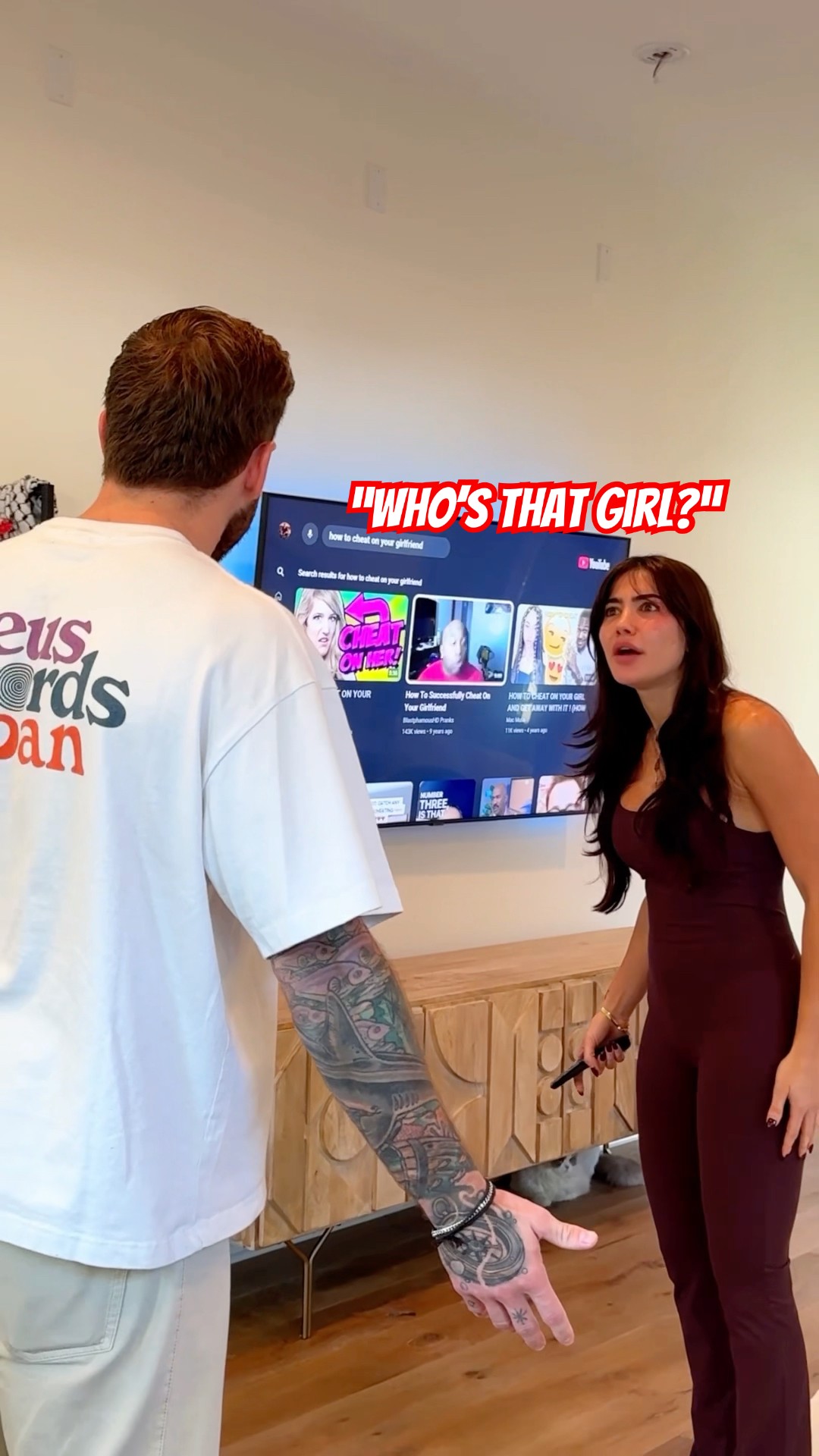He got caught cheating on my sister ??