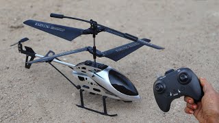 Skyhawk rc Helicopter Testing   || 3.5 Channel Helicopter Testing