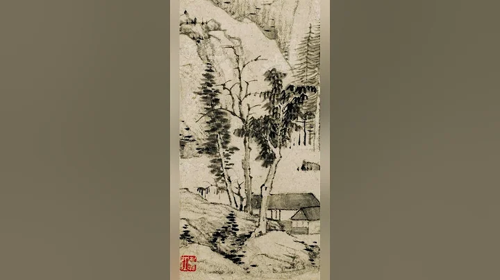 艺术赏鉴：清 弘仁 山水 高清国画赏析 渐江 水墨山水画欣赏 清代四僧 - 天天要闻