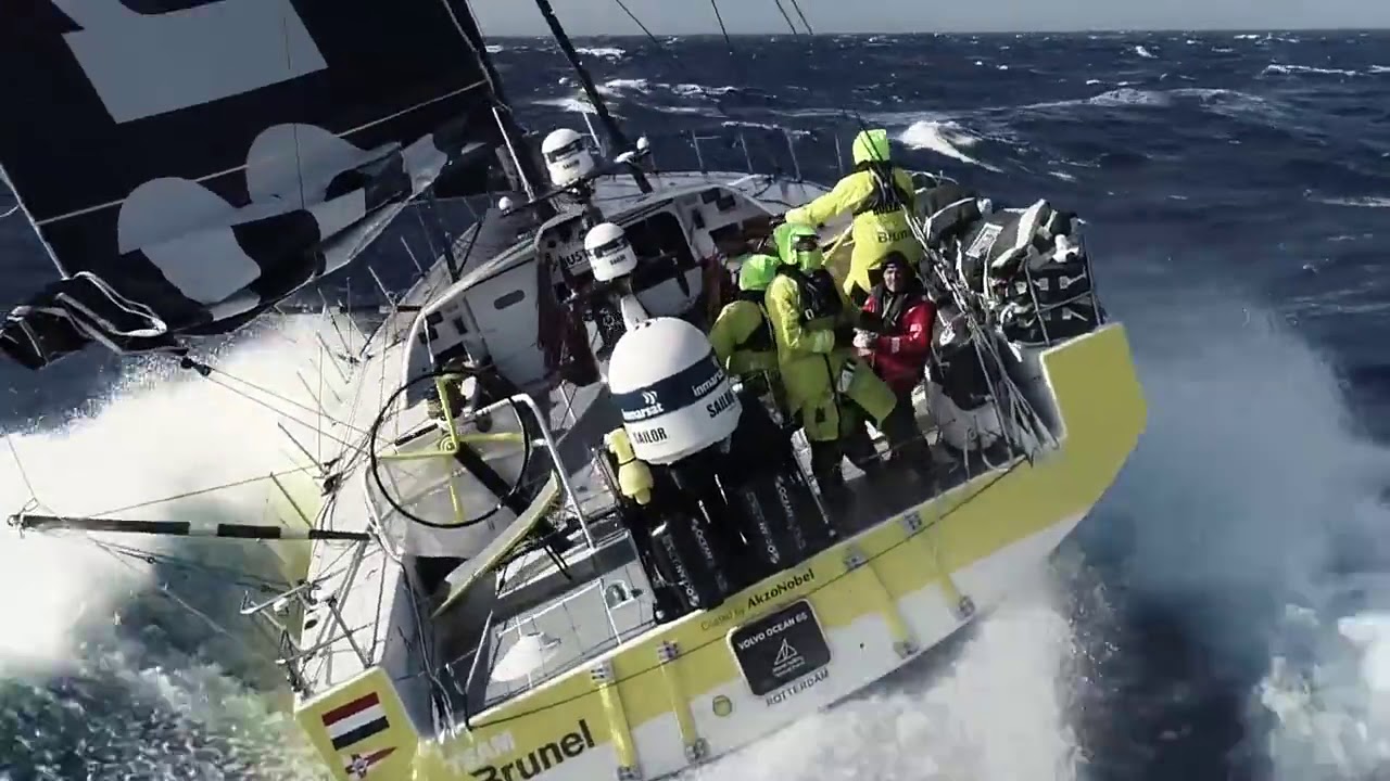 Tectonic Snazzy Ung Volvo Ocean Race Southern Ocean Drone Footage - YouTube