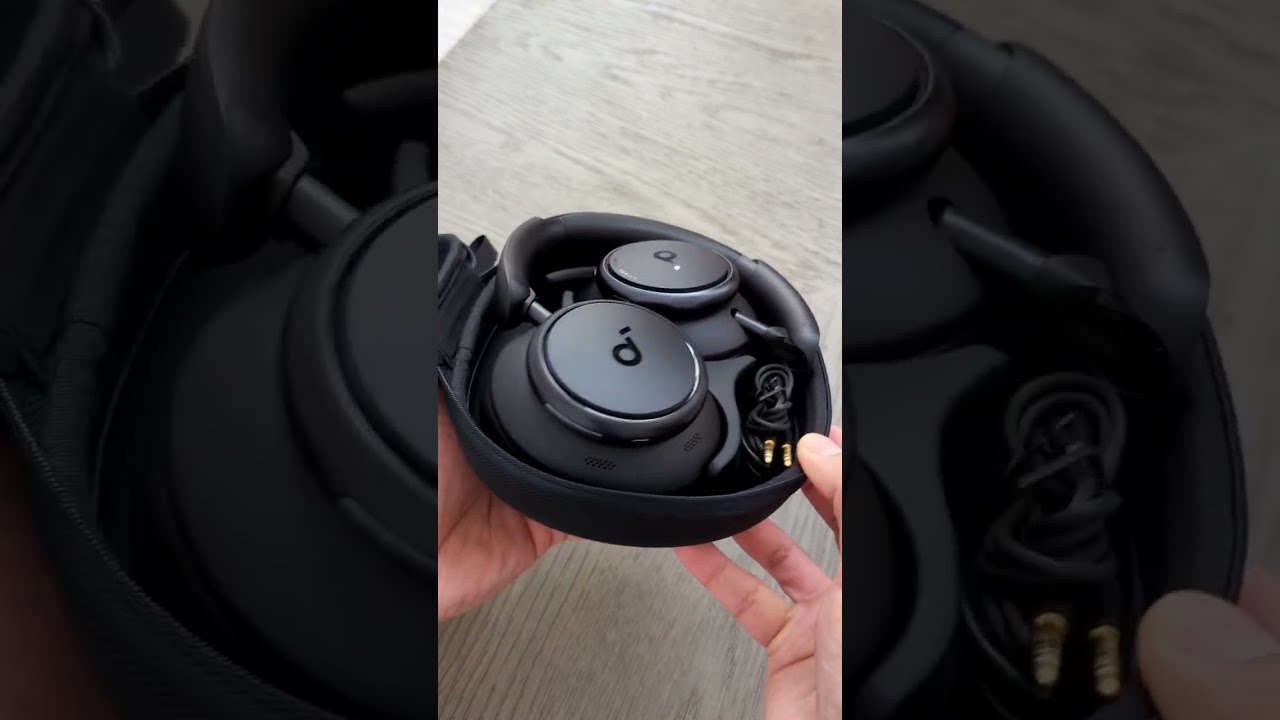 Unboxing The Anker Q45 Space Noise Canceling Headphones Shorts