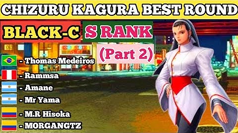 KOF 98 - BEST ROUND OF BLACK C WITH CHIZURU KAGURA (Part 2) - The King of Fighters 98