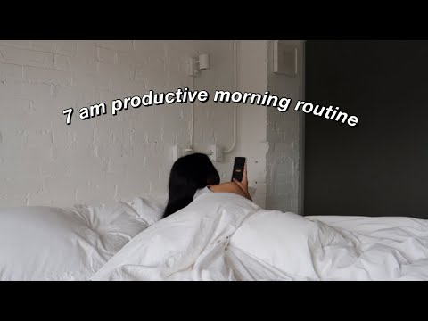 my productive 7 AM college morning routine 2021 ☀️