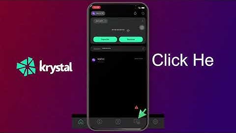 How To Earn On The Krystal Wallet