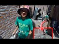 🚧(SIENDO AL BAÑIL POR UN DIA) con mi papá 😱 termine cansado