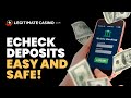 online casino accept echeck ! - YouTube