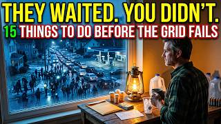 15 Things to Do BEFORE the Grid Goes Down (Not After)