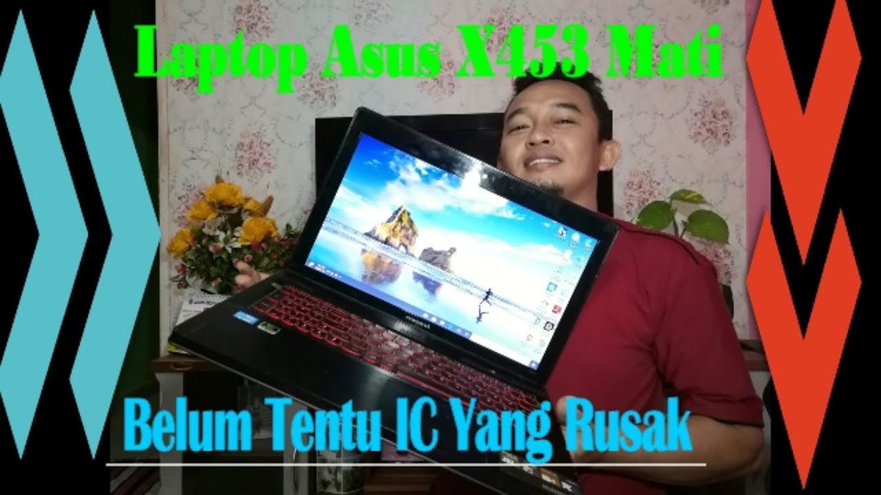 Laptop Asus X453 Mati Mendadak