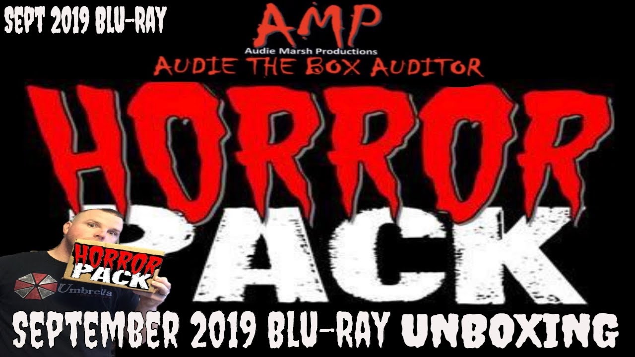 Horror Pack September 2019 Blu-Ray | Unboxing | 