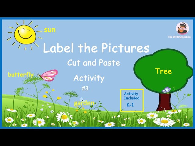 Label The Pictures: Building Vocabulary 3 class=