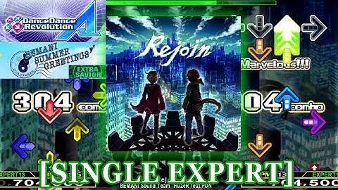 【DDR A (2018)】 Rejoin [SINGLE EXPERT] 譜面確認＋クラップ