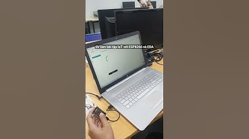 Sinh viên làm bài tập Iot với ESP8266 và ERA #esp8266 #iot_era #eho
