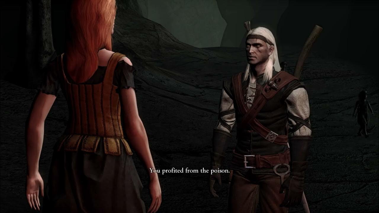 The Witcher 1 Abigail Romance Card (Chapter 1) YouTube